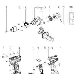 Metabo SB 18 LT spare parts