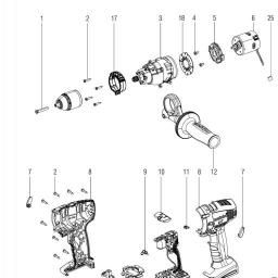 Metabo SB 18 LT Impuls spare parts