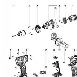 Metabo SB 14.4 LTX Impuls spare parts