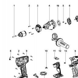Metabo SB 18 LTX spare parts