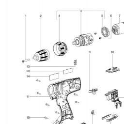 Metabo BSZ 18 spare parts