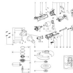 Metabo W 18 LTX 115 spare parts