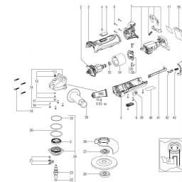 Metabo W 18 LTX 125 spare parts