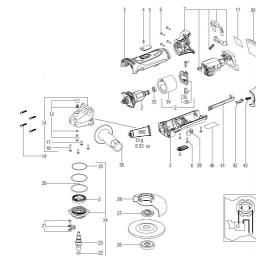 Metabo W 18 LTX 125 spare parts