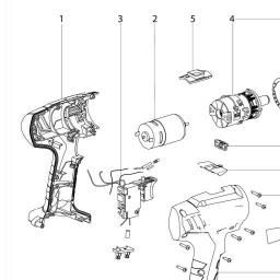 Metabo BS 12 NiCd spare parts