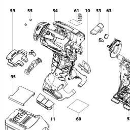 Metabo SSW 18 LTX 200 spare parts