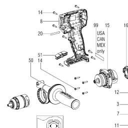 Metabo BS 18 LTX BL Quick spare parts