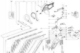 Metabo AHS 36-65 V spare parts