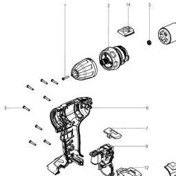 Metabo BS 14.4 spare parts