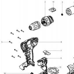 Metabo BS 18 Quick spare parts