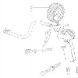 Metabo RF 60 spare parts