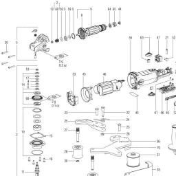 Metabo RBE 15-180 Set spare parts