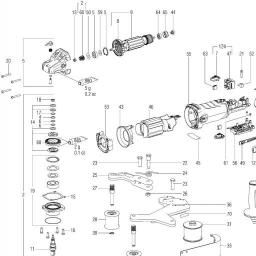 Metabo RBE 15-180 Set spare parts