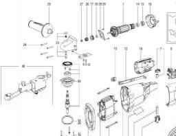 Metabo BFE 9-20 Set spare parts