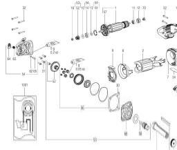 Metabo SE 17-200 RT spare parts