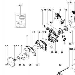Metabo KSA 18 LTX spare parts
