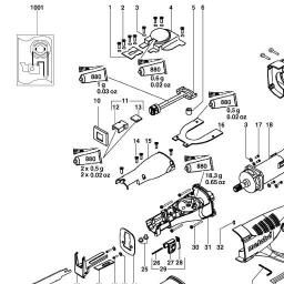 Metabo ASE 18 LTX spare parts