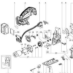 Metabo STA 18 LTX spare parts