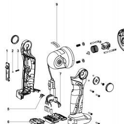 Metabo ULA 14.4-18 spare parts