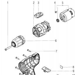 Metabo BS 18 L Quick spare parts