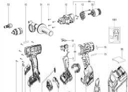 Metabo SB 18 LTX-3 BL Q I spare parts