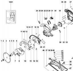 Metabo KSAP 18 spare parts
