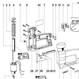 Metabo TA E 3030 spare parts