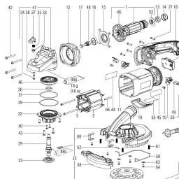 Metabo RS 17-125 spare parts
