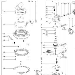 Metabo RF 14-115 spare parts