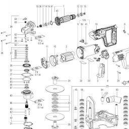 Metabo MFE 40 spare parts