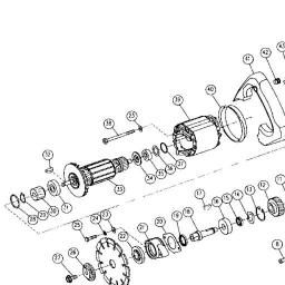 Metabo TC 4110 spare parts