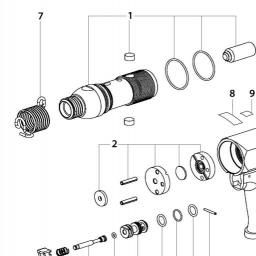 Metabo DMH 30 Set spare parts