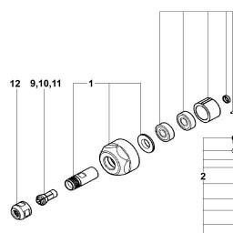 Metabo DG 25 Set spare parts