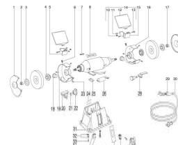 Metabo DS W 5175 spare parts