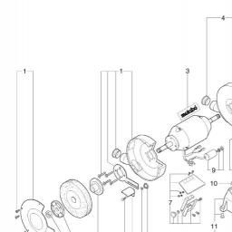 Metabo DS W 5175 spare parts
