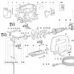 Metabo STE 70 spare parts