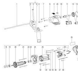 Metabo SBE 610 Impuls spare parts