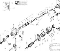 Metabo KHE 2644 spare parts