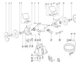 Metabo DS D 6175 spare parts