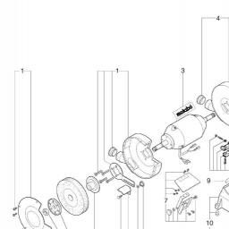 Metabo DS D 6175 spare parts