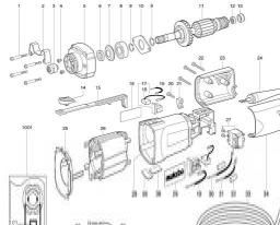 Metabo G 500 spare parts