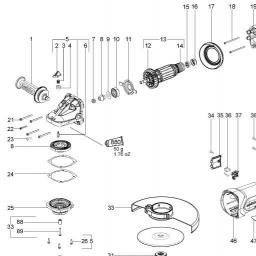 Metabo WXLA 24-180 Quick spare parts