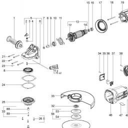 Metabo WX 24-230 Quick spare parts