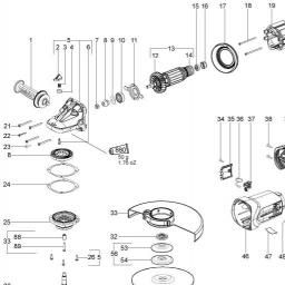 Metabo WX 24-230 Quick spare parts
