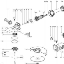 Metabo WXLA 24-230 Quick spare parts
