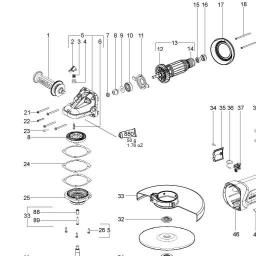 Metabo WX 22-230 Quick spare parts