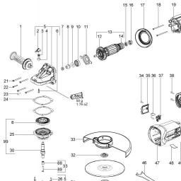 Metabo WE 24-230 MVT spare parts