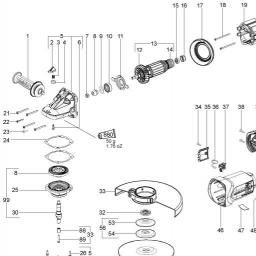 Metabo WE 24-230 MVT Quick spare parts