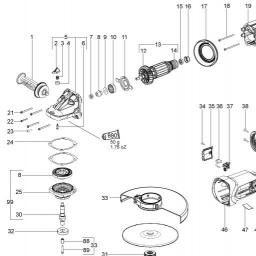 Metabo WEA 24-230 MVT Quick spare parts