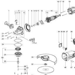 Metabo WE 26-230 MVT Quick spare parts